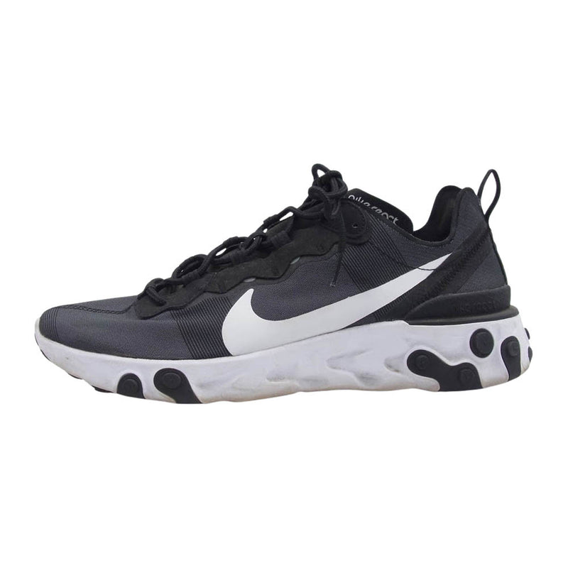 NIKE ナイキ BQ2728-003 WMNS REACT ELEMENT 55 リアクト エレメント 55 スニーカー ブラック系 28.5cm【中古】