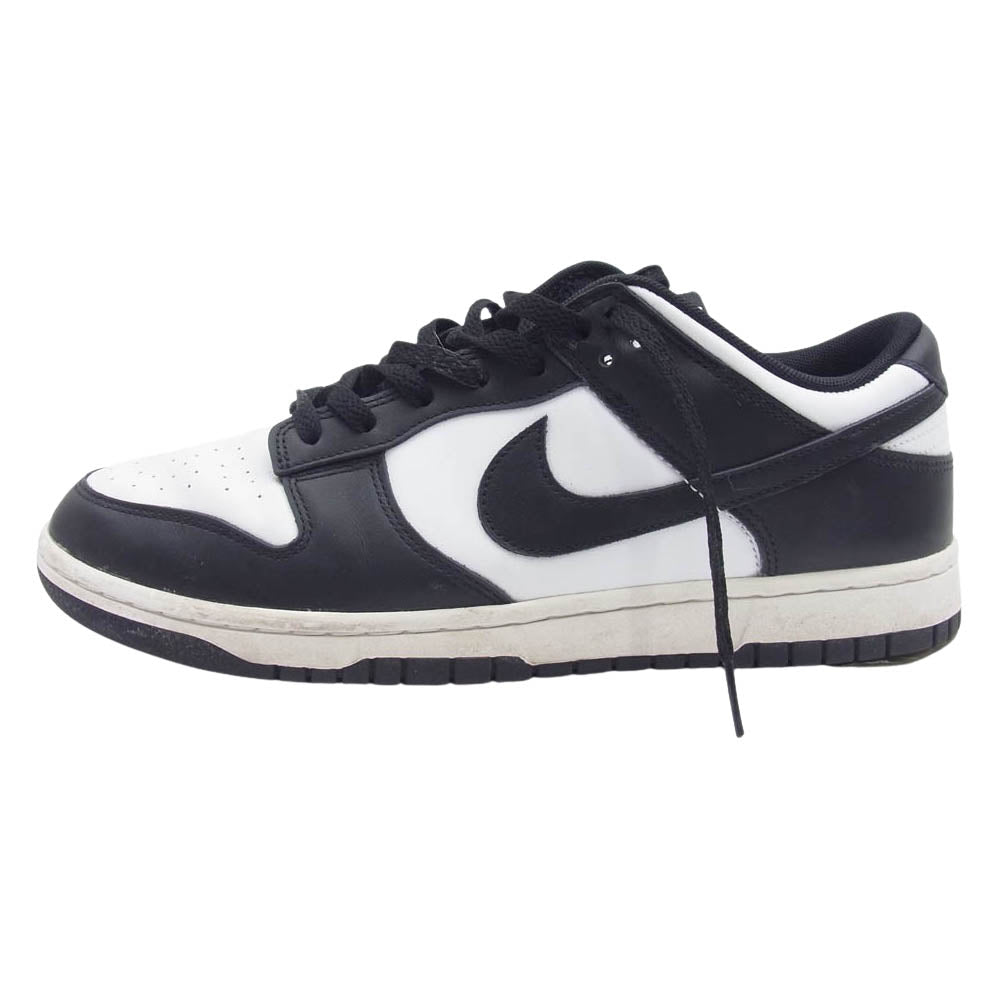 NIKE ナイキ DD1391-100 Dunk Low Retro White Black ダンク ロー レトロ パンダダンク スニーカー ブラック系 ホワイト系 28cm【中古】