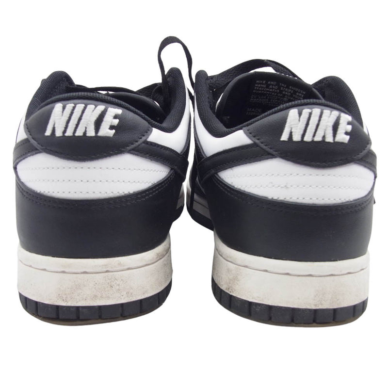 NIKE ナイキ DD1391-100 Dunk Low Retro White Black ダンク ロー レトロ パンダダンク スニーカー ブラック系 ホワイト系 28cm【中古】