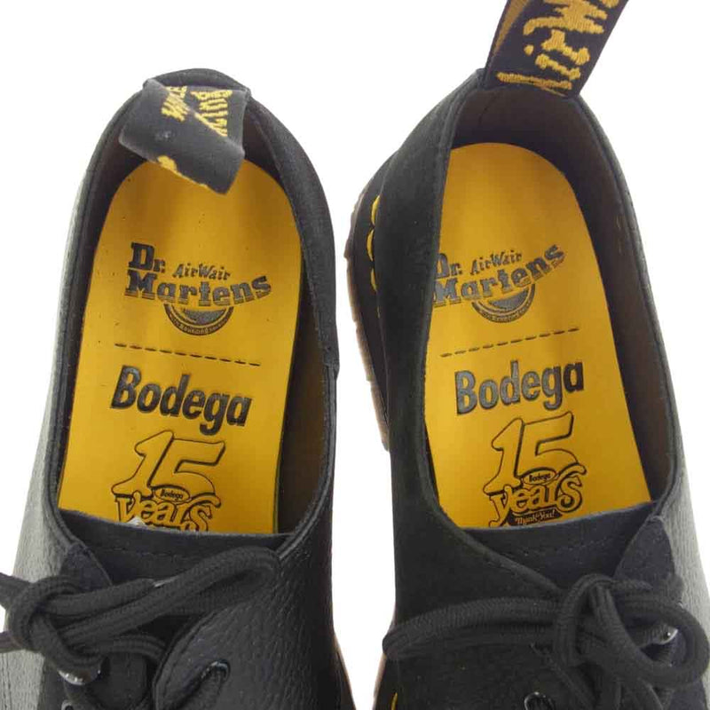 Dr.Martens ドクターマーチン 27045001 1461 BODEGA II ボデガ 3ホール レザー シューズ ブラック系 UK9【極上美品】【中古】