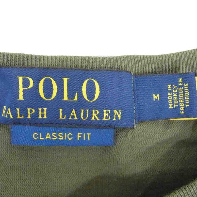 POLO RALPH LAUREN ポロ・ラルフローレン ポロベア カラー ブロック 半袖 Ｔシャツ マルチカラー系 M【中古】