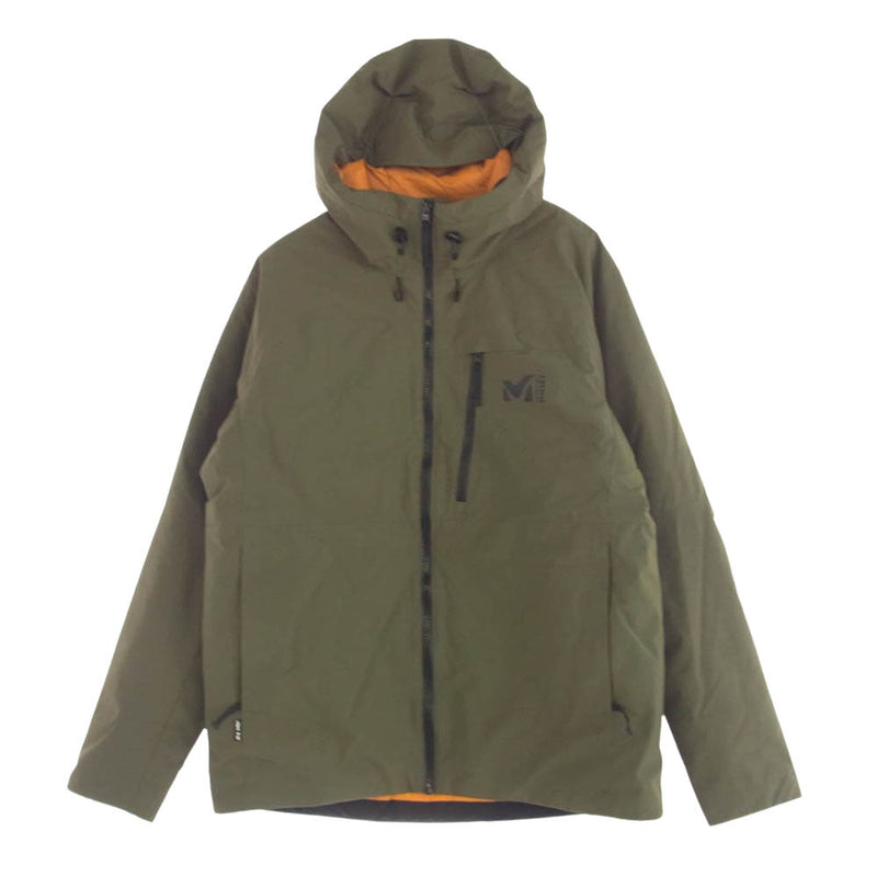 MILLET ミレー POBEDA JKT マウンテン パーカー ナイロン ジャケット カーキ系 L【中古】