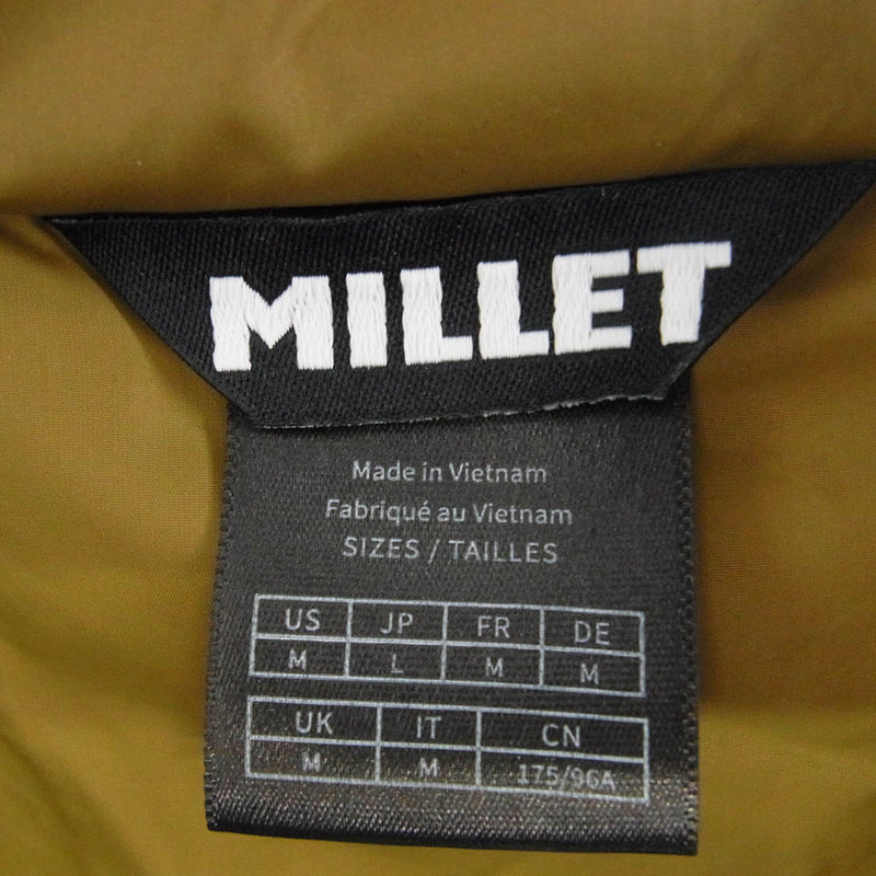 MILLET ミレー POBEDA JKT マウンテン パーカー ナイロン ジャケット ブラック系 L【中古】