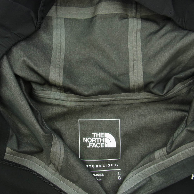 THE NORTH FACE ノースフェイス NP12081 FL Mistway Jacket フューチャー ライト ミスト ウェイ ジャケット ナイロン ジャケット ブラック系 L【中古】