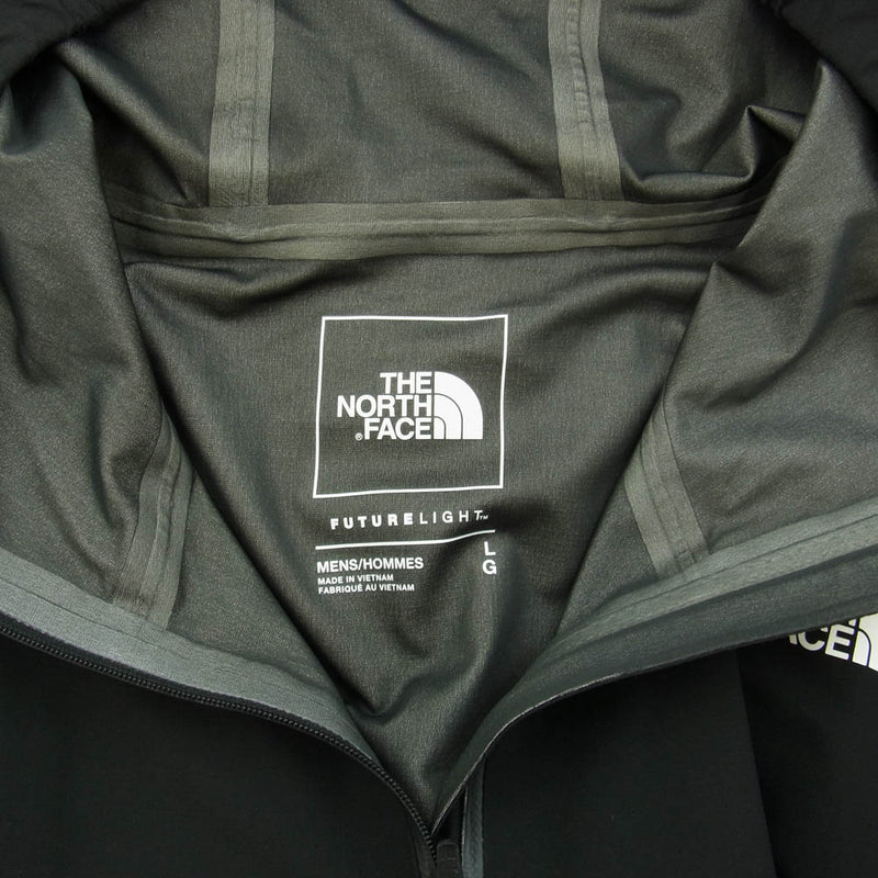 THE NORTH FACE ノースフェイス NP12081 FL Mistway Jacket フューチャー ライト ミスト ウェイ ジャケット ナイロン ジャケット ブラック系 L【中古】