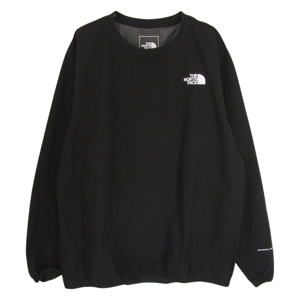 THE NORTH FACE ノースフェイス NP12082 FL Mistway Crew ミストウェイクルー プルオーバー トップス ナイロン  長袖 ブラック系 L【美品】【中古】