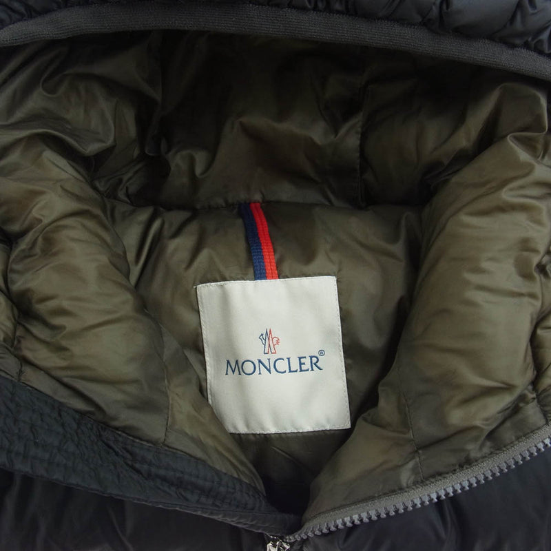 MONCLER モンクレール 15AW A20914139305 53329 CHAUVON ナイロン キルティング ダウン ジャケット ブラック系 2【中古】