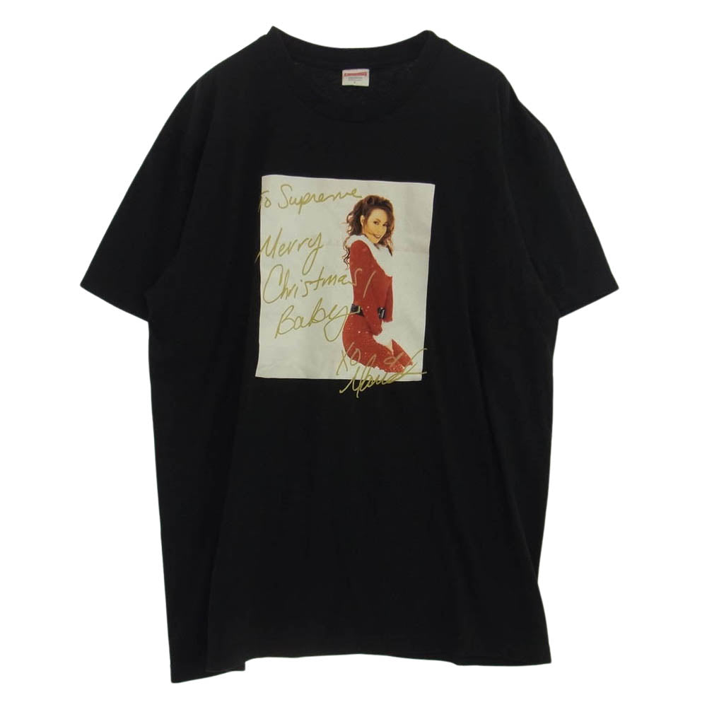 Supreme シュプリーム 20AW Mariah Carey Tee マライアキャリー 半袖 Tシャツ ブラック Lサイズ ブラック系 L【中古】