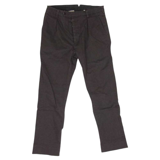 RENDER レンダー RDP936 SINGLE PLEATS TROUSERS トラウザー パンツ チャコール系 2【中古】