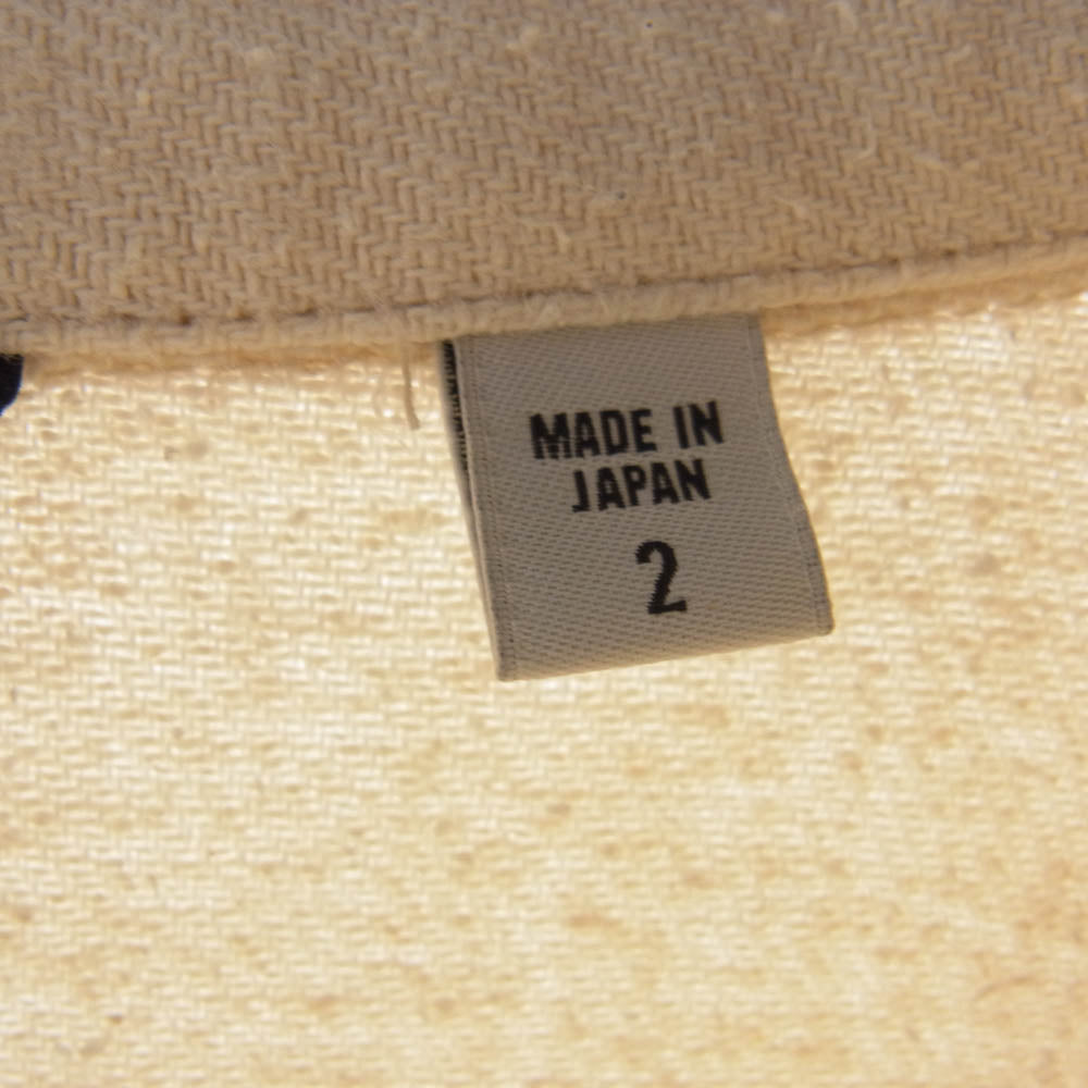 RENDER レンダー RDS915 COTTON SILK NEP SHIRT コットンシルクネップシャツ シルク混 長袖 シャツ オフホワイト系 2【中古】