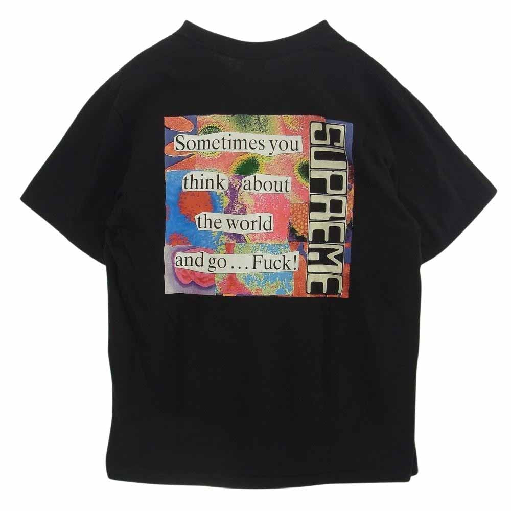 Supreme シュプリーム 23AW Static Tee スタティック 半袖 Tシャツ ブラック系 M【中古】