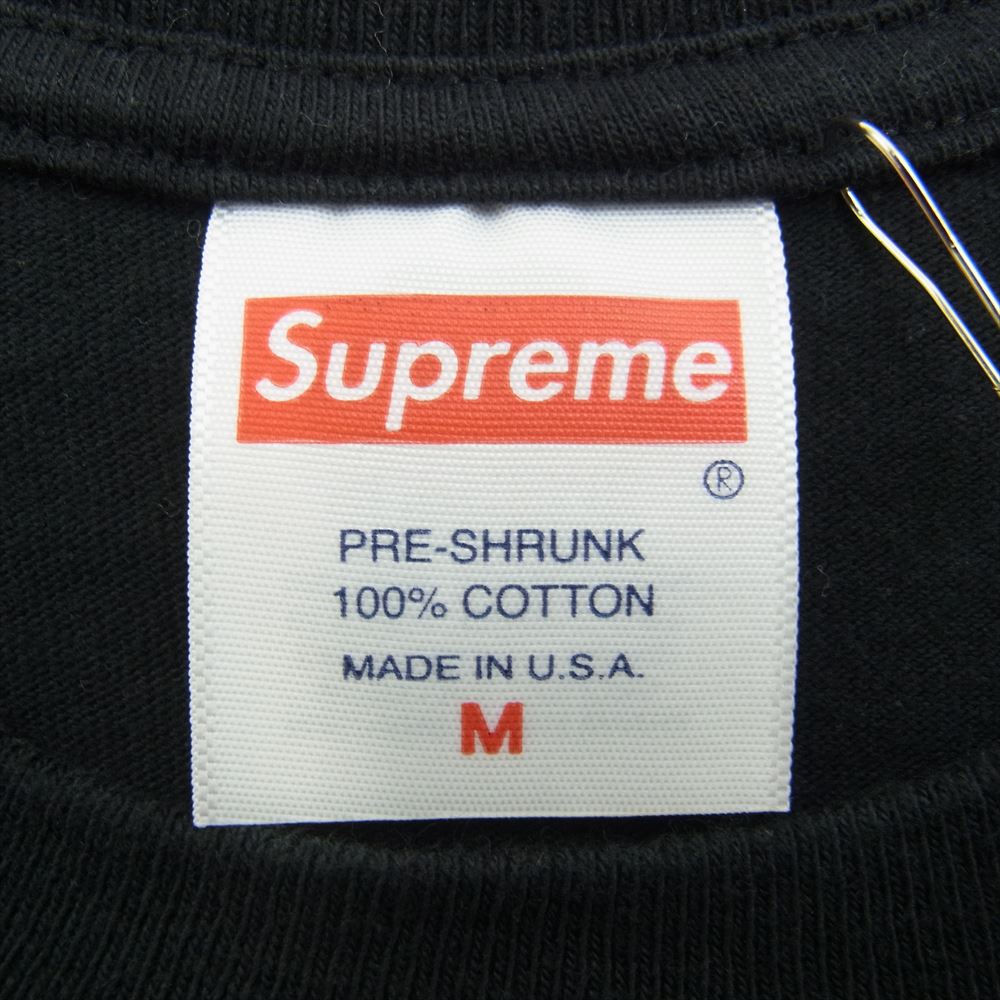 Supreme シュプリーム 23AW Static Tee スタティック 半袖 Tシャツ ブラック系 M【中古】