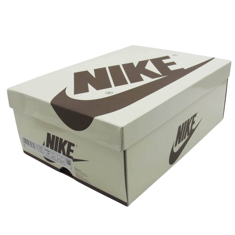 NIKE ナイキ FZ3124-200 フェイクバスターズ鑑定済 Travis Scott AIR JORDAN 1 Low Golf NRG Neutral Olive トラヴィススコット エアジョーダン ニュートラルオリーブ ローカット スニーカー カーキ系 ホワイト系 25.5cm【新古品】【未使用】【中古】