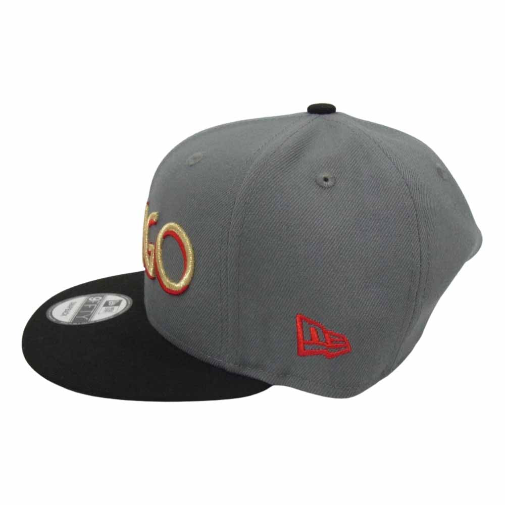 NEW ERA ニューエラ シカゴブルズ チーム キャップ グレー系 ONE SIZE【美品】【中古】