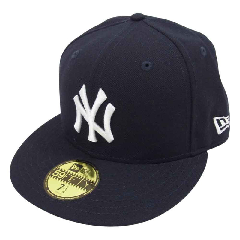 NEW ERA ニューエラ 59FIFTY ニューヨークヤンキース 1996 ワールドシリーズ キャップ ネイビー系 7 1/2【中古】