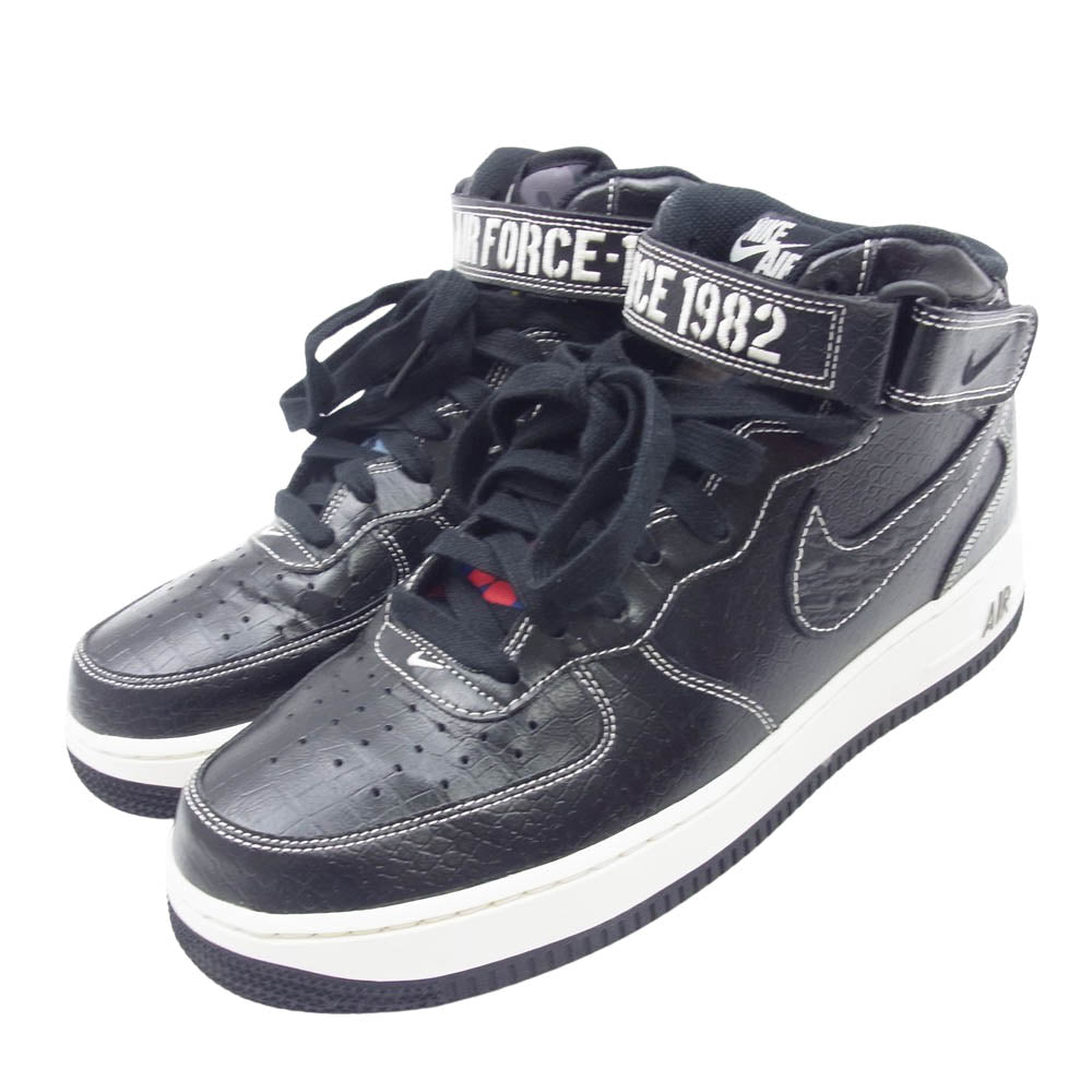 NIKE ナイキ DV1029-010 Air Force 1 Mid LX Our Force 1 エアフォース1 ミッド LX アワー フォース1 スニーカー ブラック系 27cm【美品】【中古】