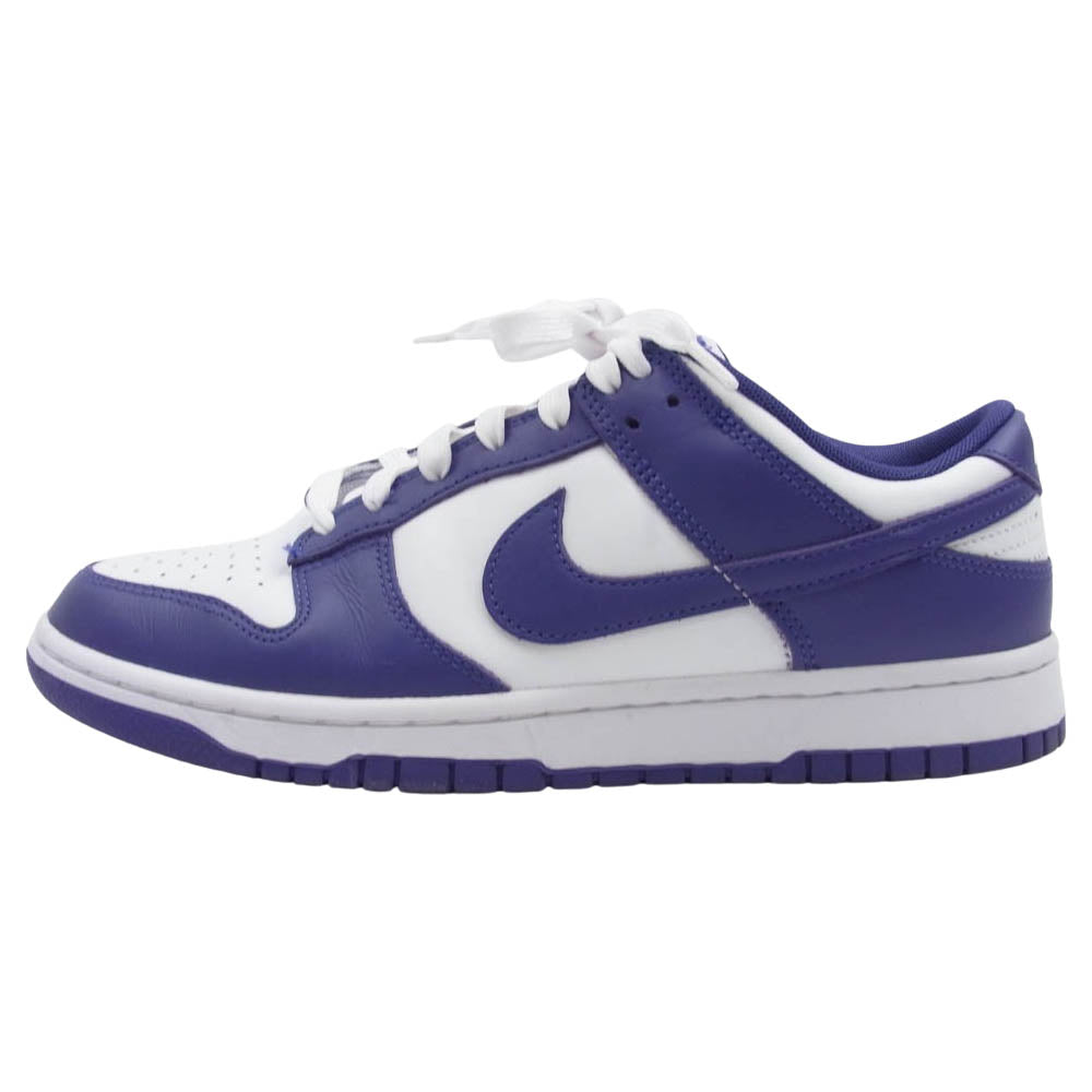 NIKE ナイキ DD1391-104 Dunk Low Retro Championship Court Purple ダンク ロー レトロ チャンピオンシップ コートパープル スニーカー パープル系 27cm【中古】