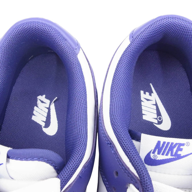 NIKE ナイキ DD1391-104 Dunk Low Retro Championship Court Purple ダンク ロー レトロ チャンピオンシップ コートパープル スニーカー パープル系 27cm【中古】