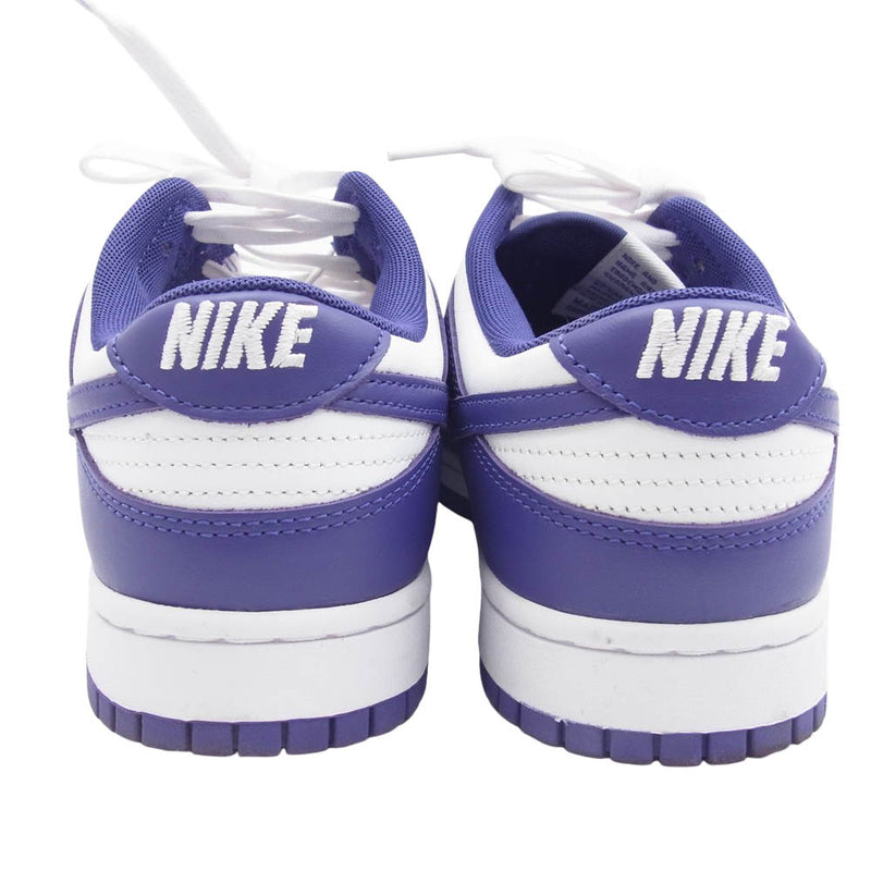 NIKE ナイキ DD1391-104 Dunk Low Retro Championship Court Purple ダンク ロー レトロ チャンピオンシップ コートパープル スニーカー パープル系 27cm【中古】