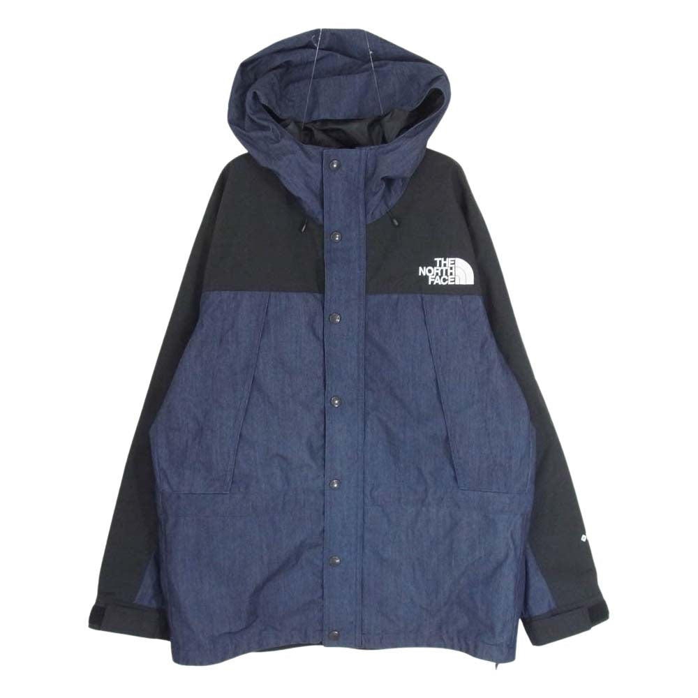 THE NORTH FACE ノースフェイス NP12032 GORETEX Mountain Light Jacket マウンテン ライト ジャケット ネイビー系 M【中古】