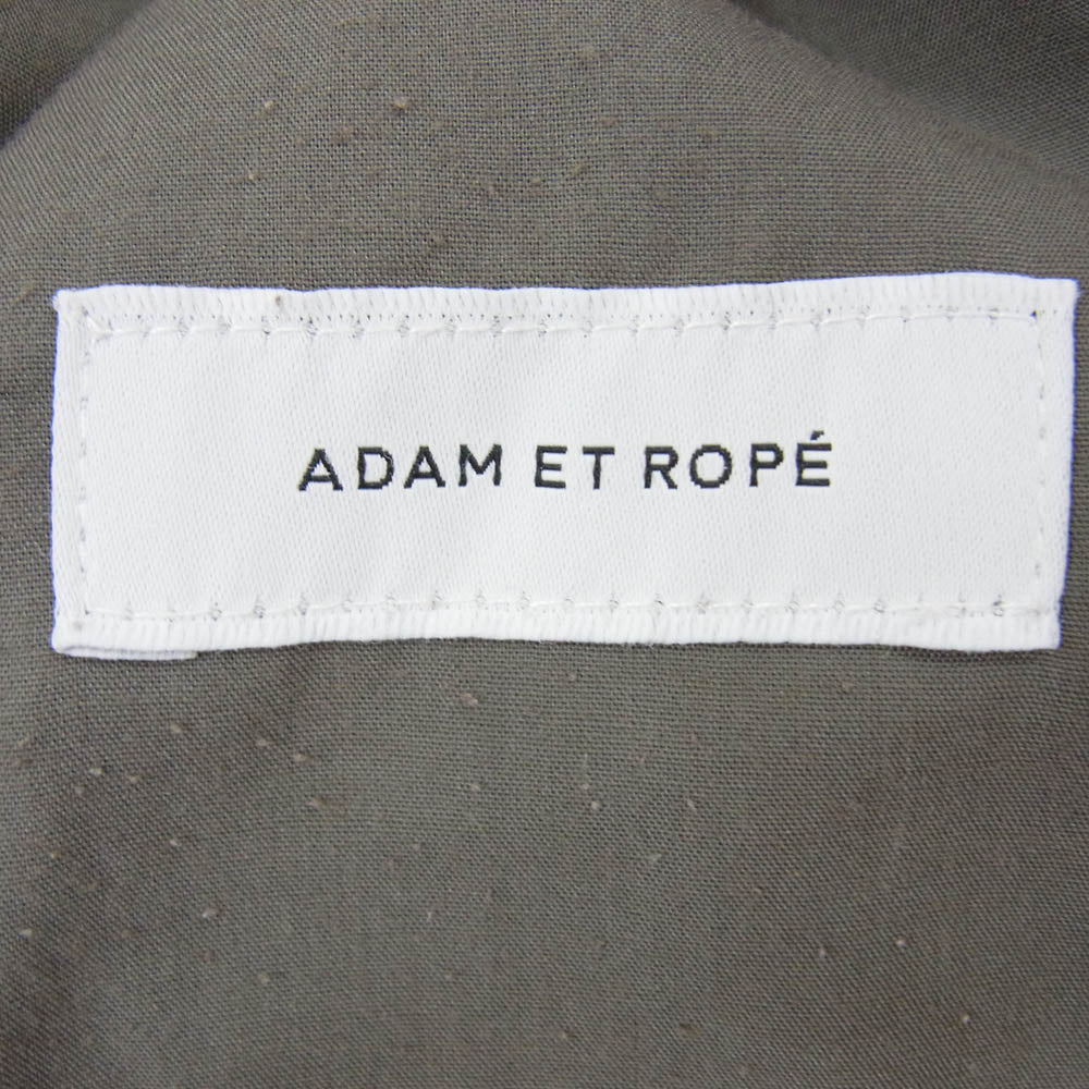Adam et Rope' アダムエロペ GMS-03160-A 3タック ワイド デニムパンツ パープル系 L【中古】