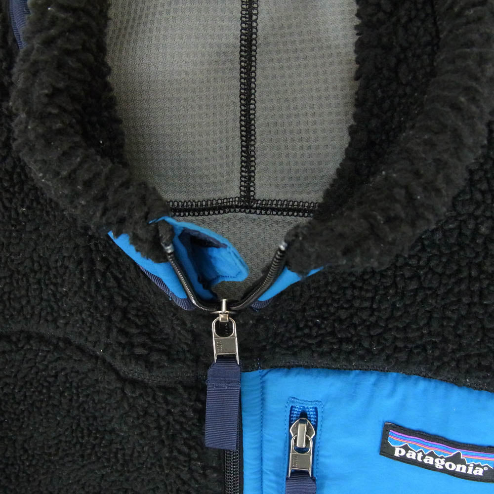 patagonia パタゴニア 16AW 23048 16年製 CLASSIC RETRO-X VEST クラシック レトロ X フリース ベスト ブラック系 S【中古】