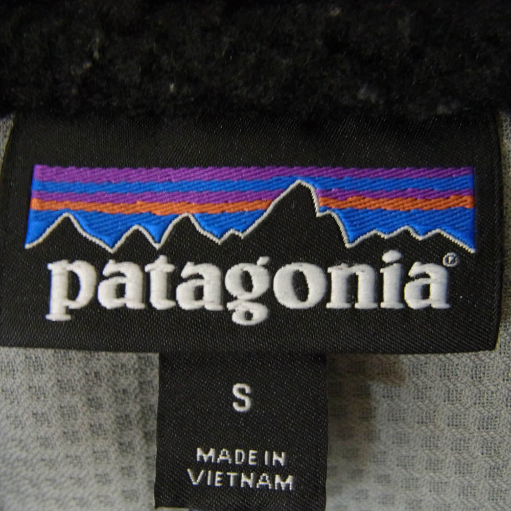 patagonia パタゴニア 16AW 23048 16年製 CLASSIC RETRO-X VEST クラシック レトロ X フリース ベスト ブラック系 S【中古】