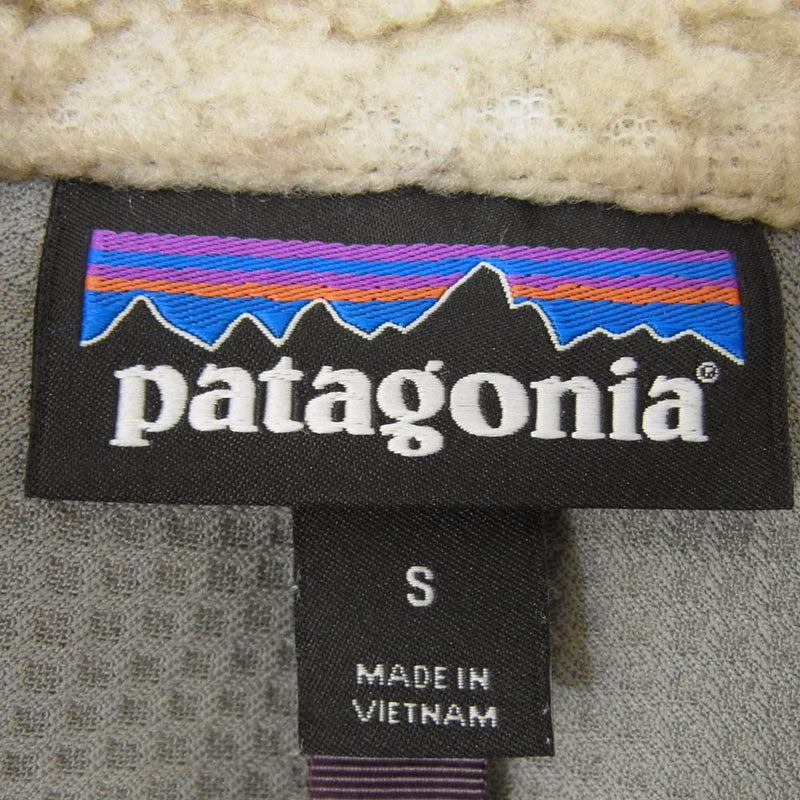 patagonia パタゴニア 18AW 23048 18年製 CLASSIC RETRO-X VEST クラシック レトロ X フリース ベスト カーキ系 S【中古】