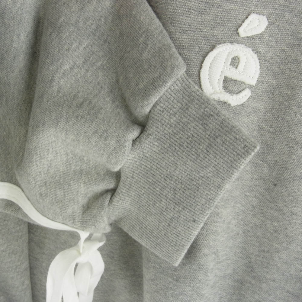 エピヌ e sport line half zip sweat スポーツライン ハーフジップ スウェット プルオーバー グレー系【美品】【中古】