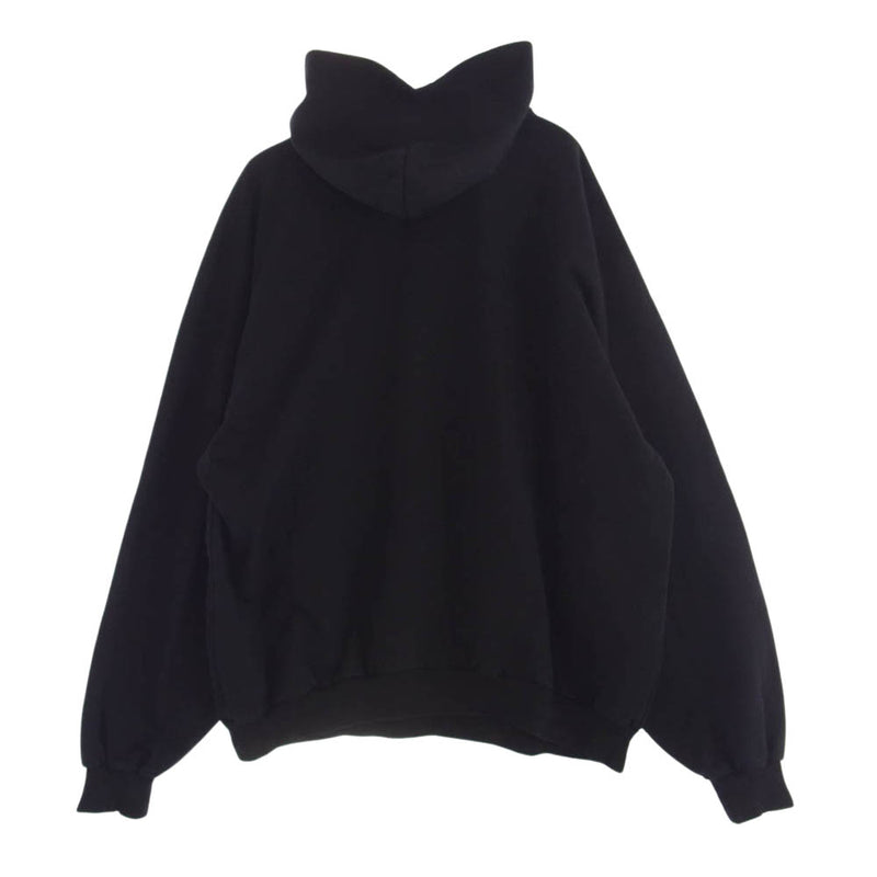 BALENCIAGA バレンシアガ 739024 TQVS7 BEVERLY HILLS HOODIE アーキタイプフリース オーバーサイズ パーカー フーディ ブラック ブラック系 2【中古】