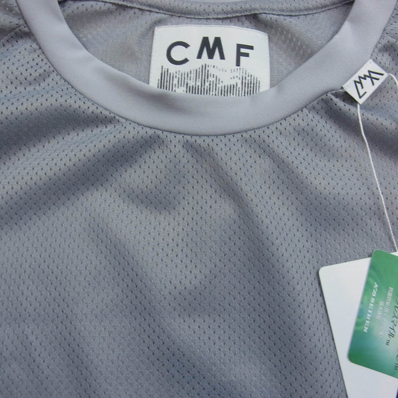 CMF OUTDOOR GARMENT シーエムエフアウトドアガーメント 24AW CMF2401-C07J QUICK DRY MESH TEE クイックドライ メッシュ 長袖 カットソー ロングスリーブ Tシャツ ロンT グレー系 L【新古品】【未使用】【中古】