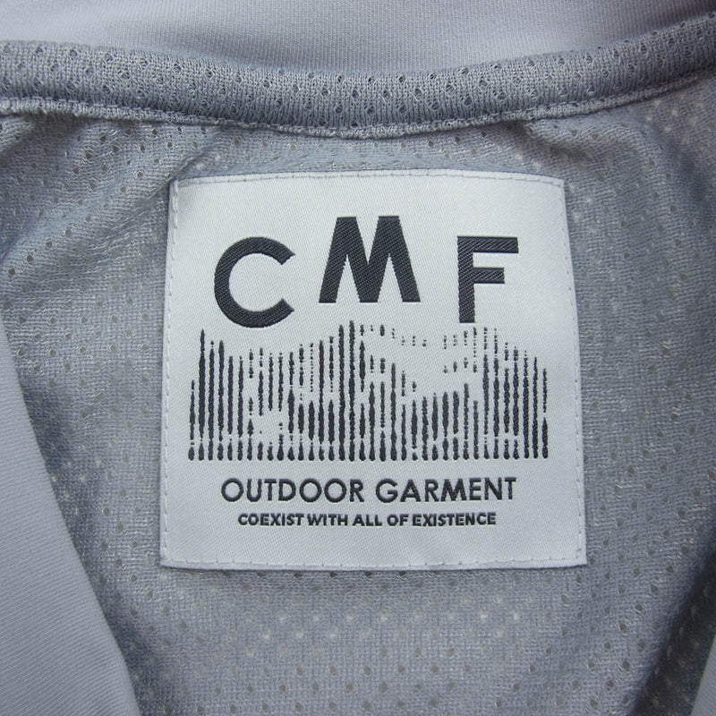 CMF OUTDOOR GARMENT シーエムエフアウトドアガーメント 24AW CMF2401-C07J QUICK DRY MESH TEE クイックドライ メッシュ 長袖 カットソー ロングスリーブ Tシャツ ロンT グレー系 L【新古品】【未使用】【中古】