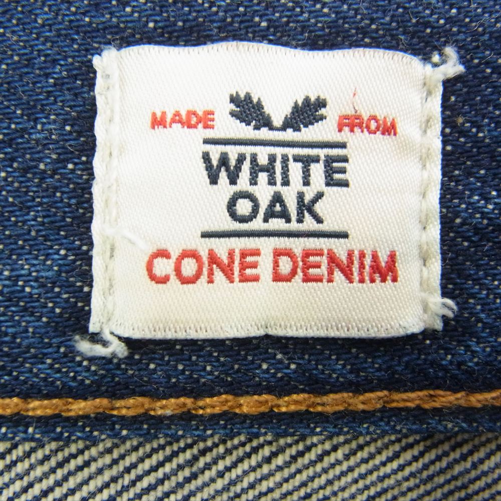 Levi's リーバイス 17804-0063 501CT レディース ボタンフライ カスタム＆テーパード セルビッジコーンデニム ミッドユーズド デニム パンツ インディゴブルー系【中古】