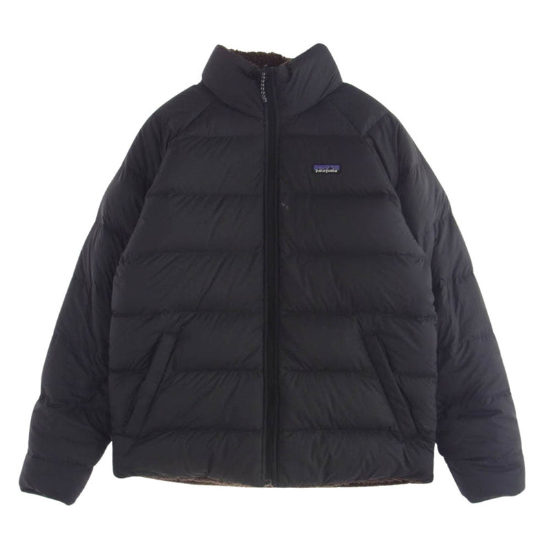 patagonia パタゴニア 23AW 20670 23年製 REVERSIBLE SILENT DOWN JACKET ダウン ジャケット ブラウン系 M【中古】