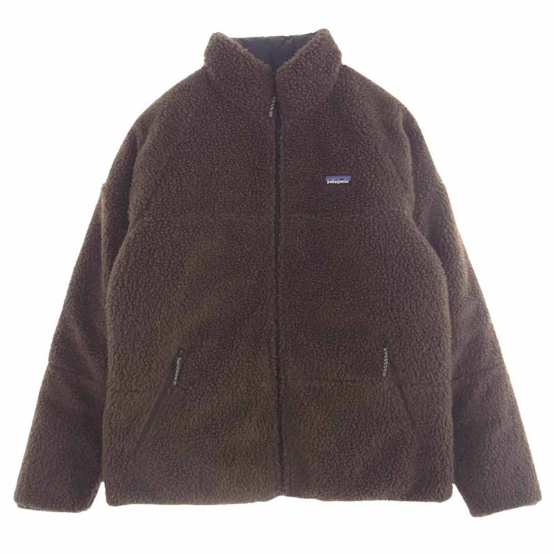 patagonia パタゴニア 23AW 20670 23年製 REVERSIBLE SILENT DOWN JACKET ダウン ジャケット ブラウン系 M【中古】