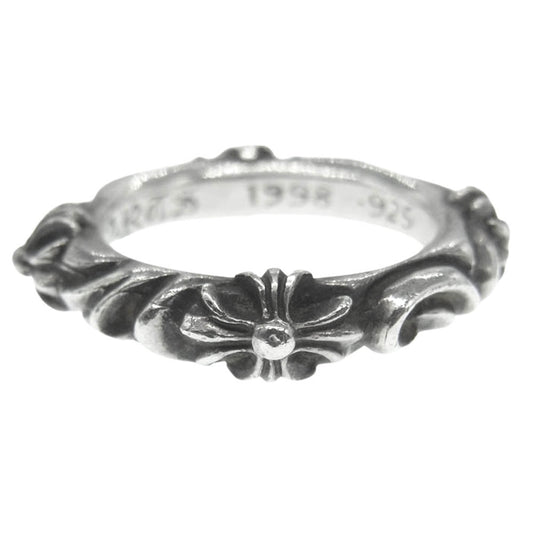 CHROME HEARTS クロムハーツ（原本無） SBT BAND SBTバンド リング シルバー系 15号【中古】