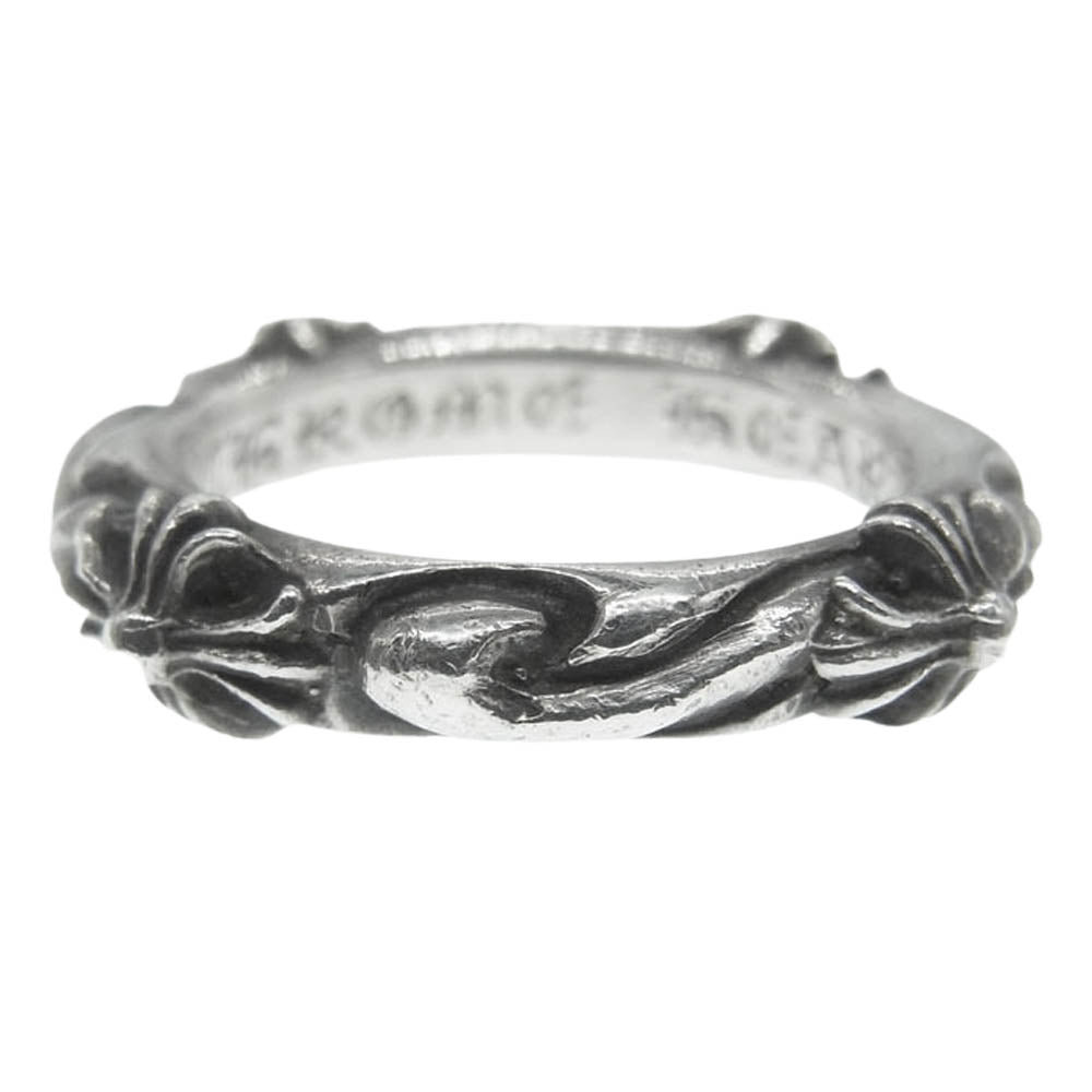 CHROME HEARTS クロムハーツ（原本無） SBT BAND SBTバンド リング シルバー系 15号【中古】