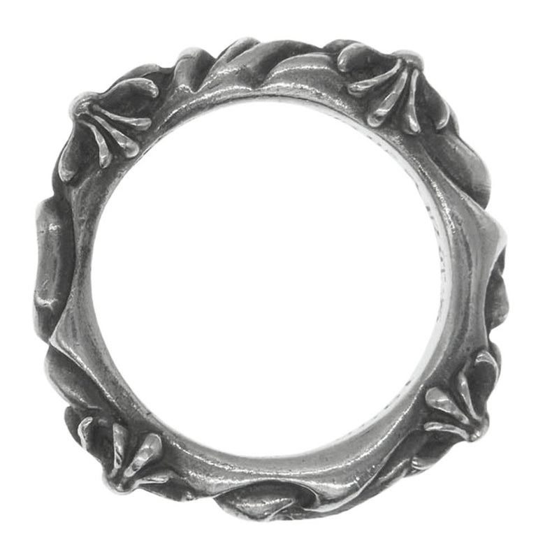 CHROME HEARTS クロムハーツ（原本無） SBT BAND SBTバンド リング シルバー系 15号【中古】