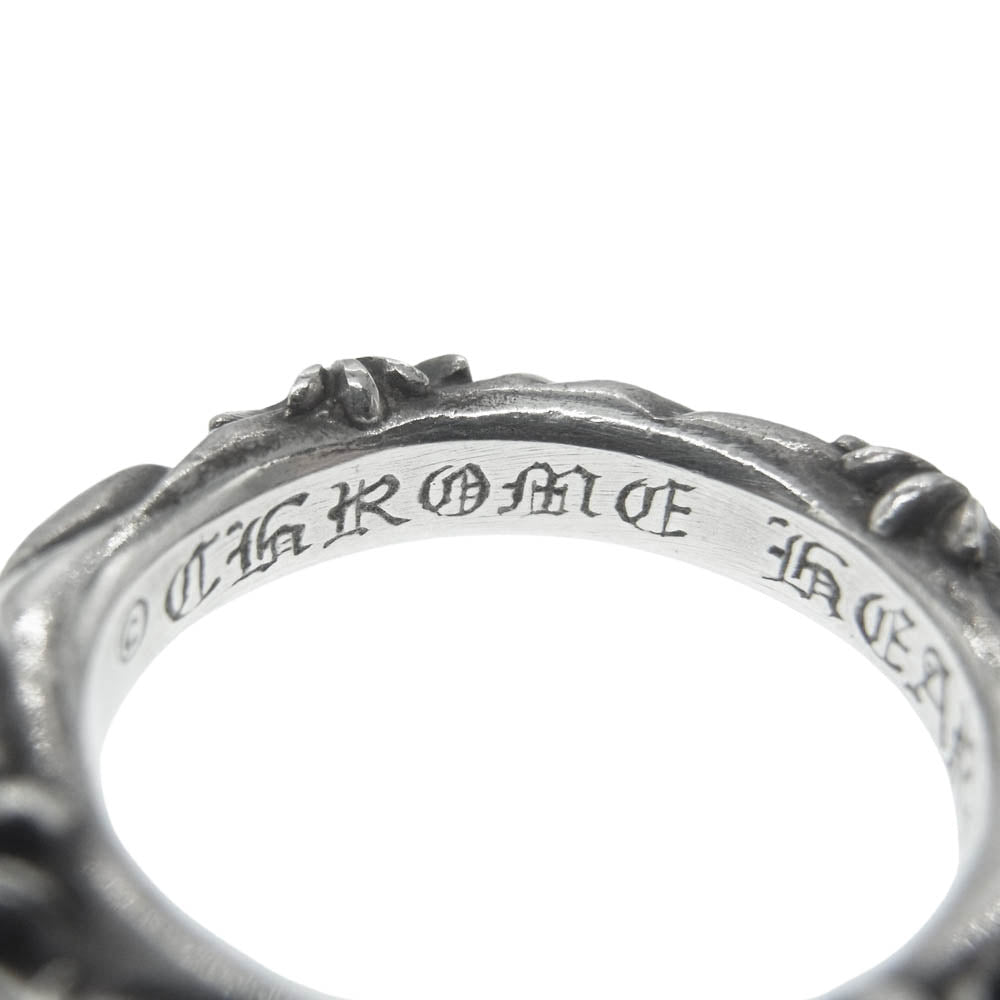 CHROME HEARTS クロムハーツ（原本無） SBT BAND SBTバンド リング シルバー系 15号【中古】