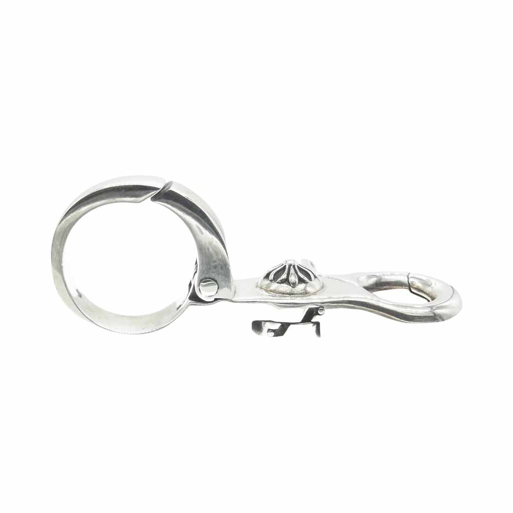 CHROME HEARTS クロムハーツ（原本無） QUICK CLIP CROSS BALL クイック クリップ クロスボール シルバー クリップ シルバー系【中古】