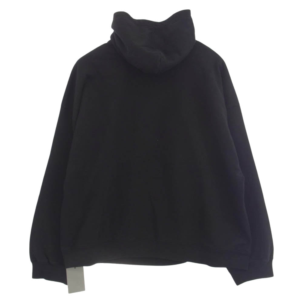 BALENCIAGA バレンシアガ 22SS 674986 TLVL8 Cities Paris Hoodie ロゴ刺繍 フーディ パーカー ブラック系 3【極上美品】【中古】