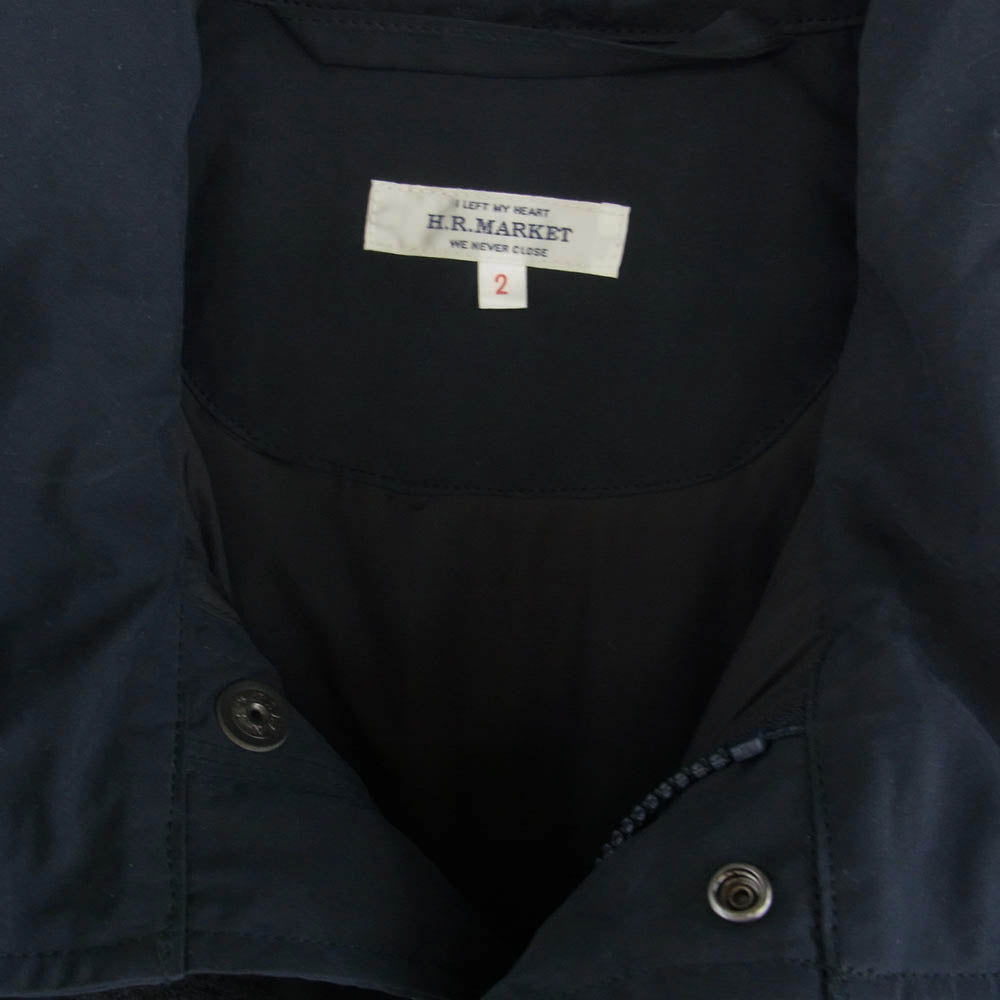 HOLLYWOOD RANCH MARKET ハリウッドランチマーケット 700071-588 フィッシュテール モッズ コート ブラック系 2【中古】