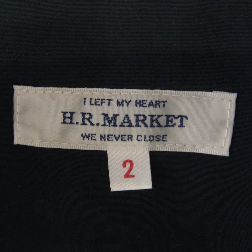 HOLLYWOOD RANCH MARKET ハリウッドランチマーケット 700071-588 フィッシュテール モッズ コート ブラック系 2【中古】