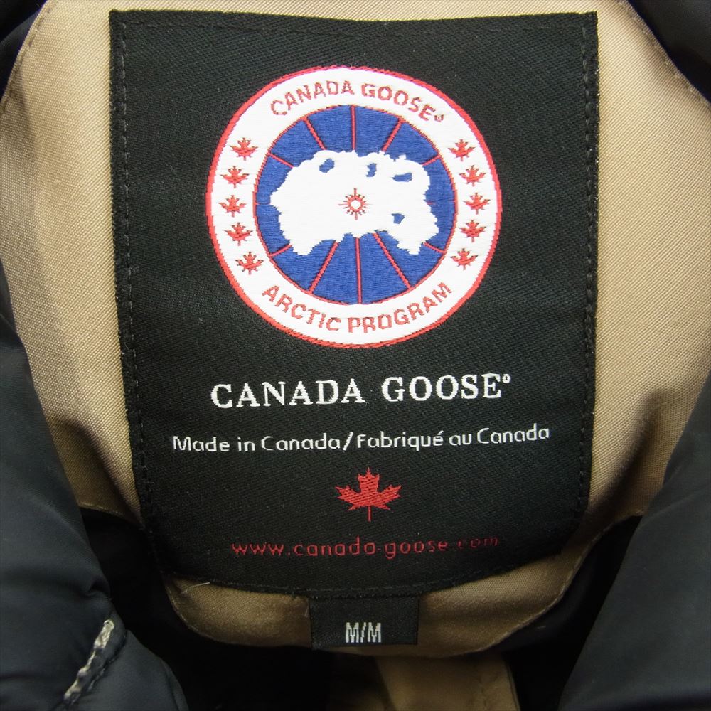 CANADA GOOSE カナダグース 7958JM R LABRADOR ラブラドール ファーフード付き ダウンジャケット ベージュ系 M【中古】