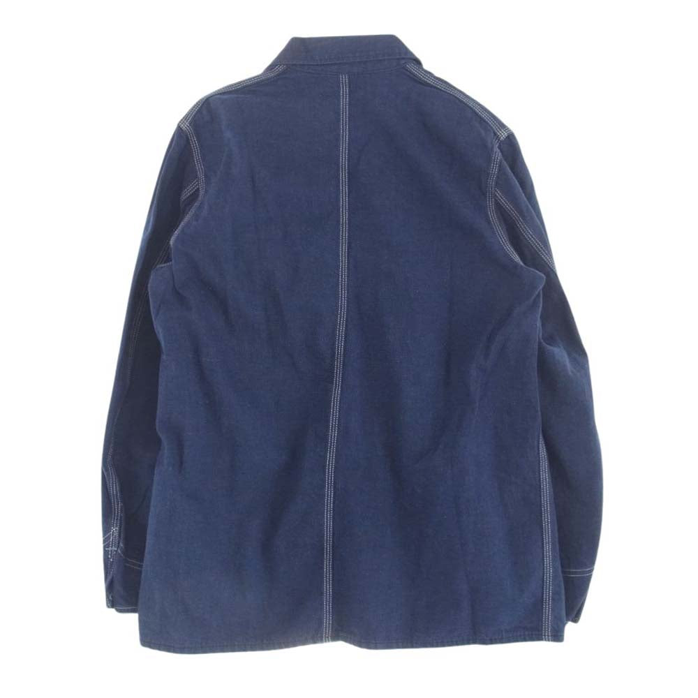 ヴィンテージ 60s デニム カバーオール ジャケット インディゴブルー系【中古】