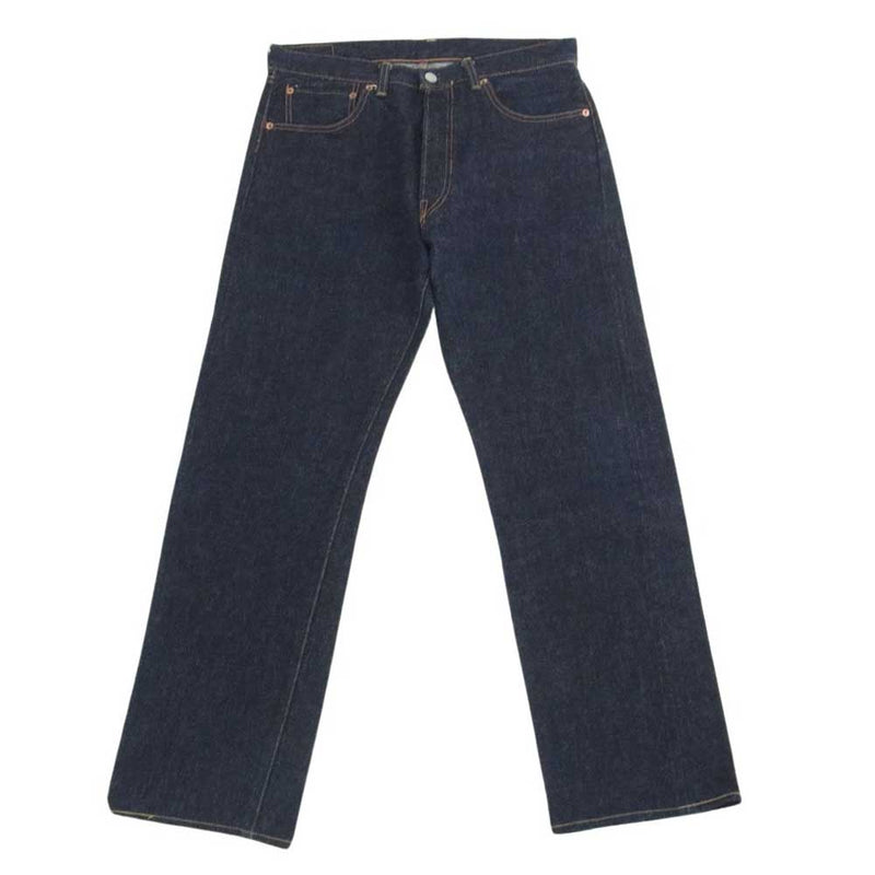 Levi's リーバイス 55501-0017 LEVI'S VINTAGE CLOTHING LVC 501XX 55年復刻 ギャラ入り 赤耳 ストレート デニムパンツ インディゴブルー系 W33　L36【中古】