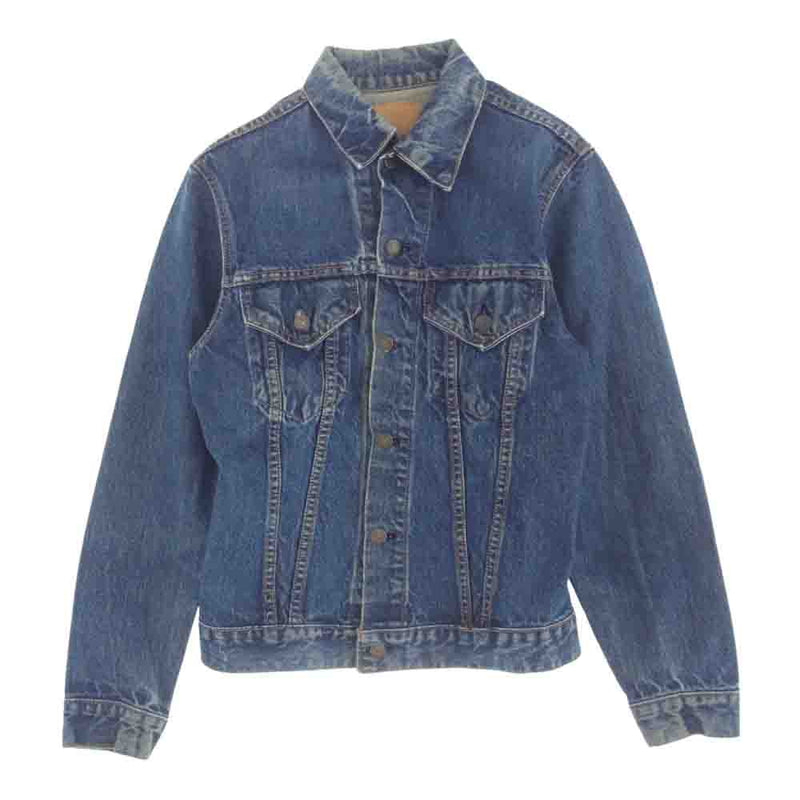 Levi's リーバイス 60s 70505 BIGE ボタン裏525 オリジナルヴィンテージ 両面不均等V ビッグE デニムジャケット Gジャン インディゴブルー系【中古】