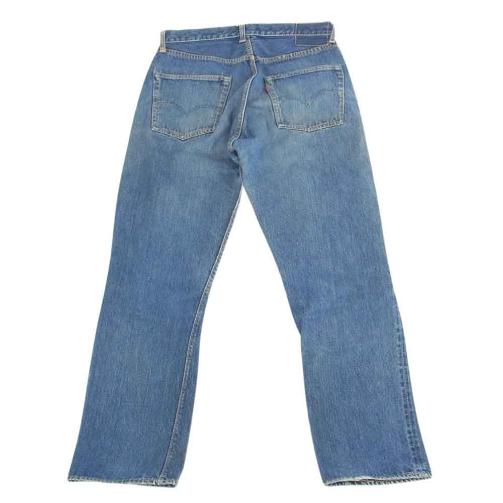 Levi's リーバイス 60s 501ZXX BIGE ビッグE 刻印点々 両面 均等V GRIPPER ZIPPER グリッパー ジッパー 赤耳 ストレート デニムパンツ インディゴブルー系【中古】