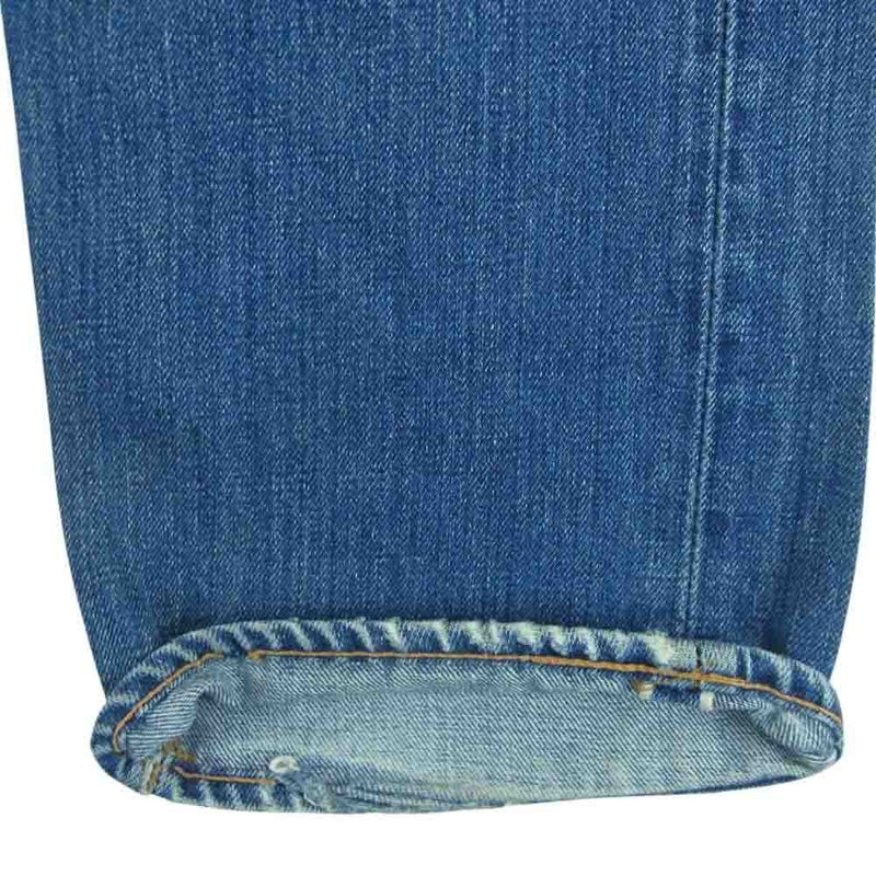 Levi's リーバイス 501 66前期 ボタン裏6 smalle スモールe ボタンフライ 赤耳 ストレート デニム パンツ インディゴブルー系【中古】