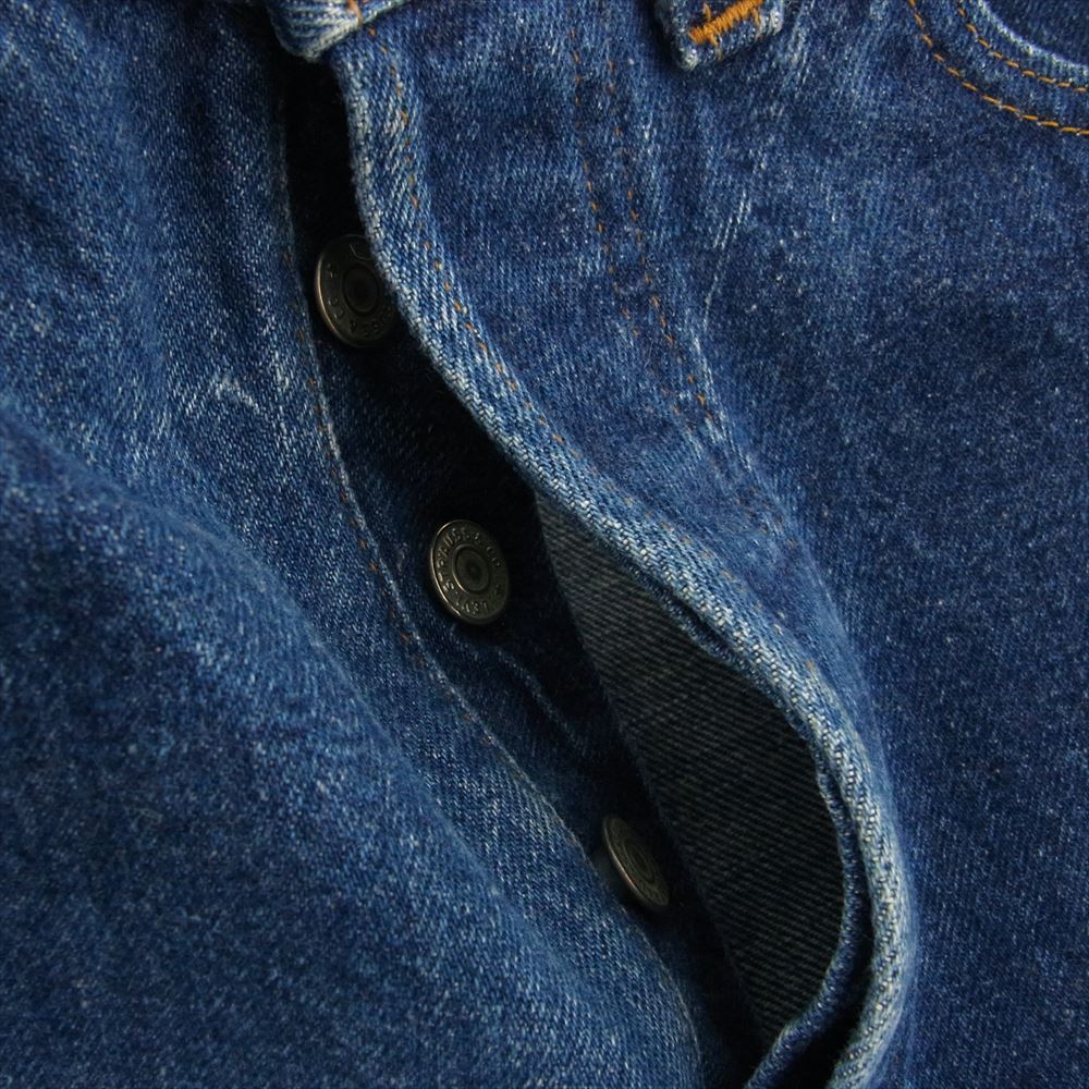 Levi's リーバイス 501 66前期 ボタン裏6 smalle スモールe CARE入り ボタンフライ 赤耳 ストレート デニムパンツ W35【中古】 Levi's リーバイス 501 66前期 ボタン裏6 smalle スモールe CARE入り